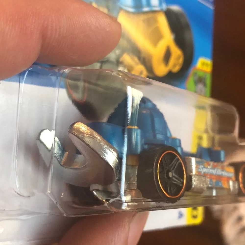 Mattel Hot Wheels Speed Driver - Blue and Yellow